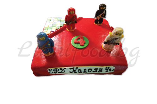 3Д торта - Лего Нинджаго