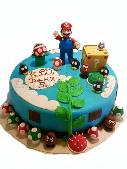 3Д торта - Супер Марио 3