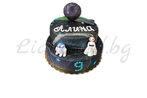 3Д торта -  Междузвездни войни