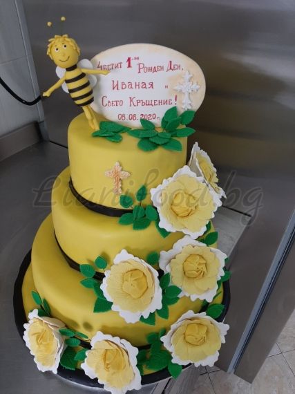 3Д торта -  Пчеличката Мая