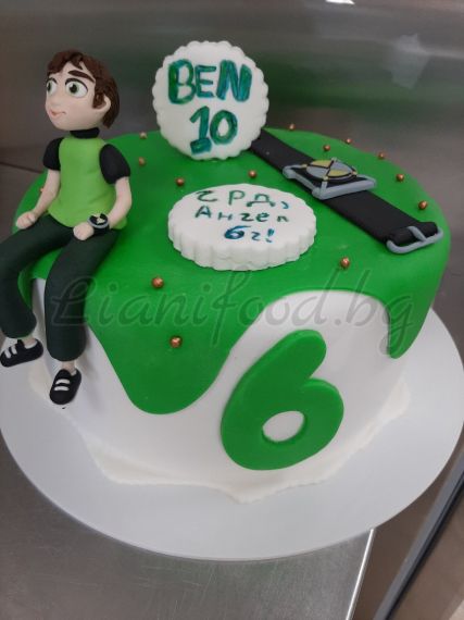 3Д торта - Бен Тен 2