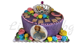 3Д торта - Принцеса София