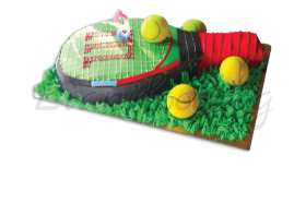 3Д торта - Тенис ракета