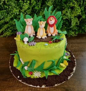 3Д торта -  Цар Лъв 2