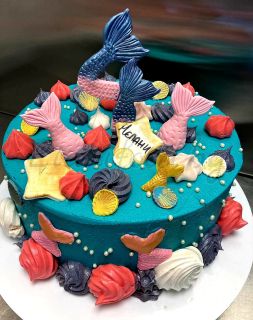 3Д торта -  Морско дъно