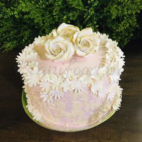 3Д торта -  Цветя 2