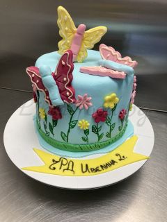 3Д торта -  Пеперуди 2